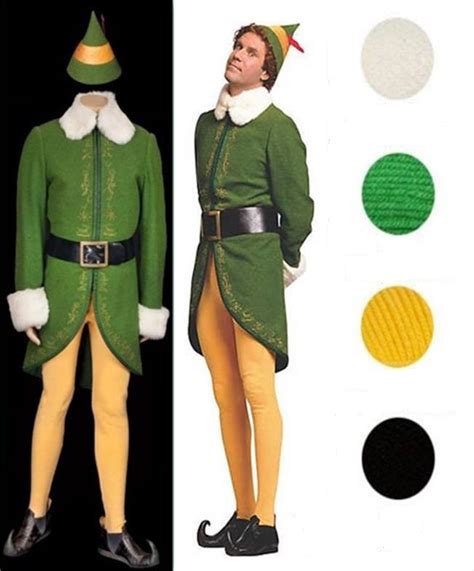 men's buddy elf costume|professional buddy the elf costume.